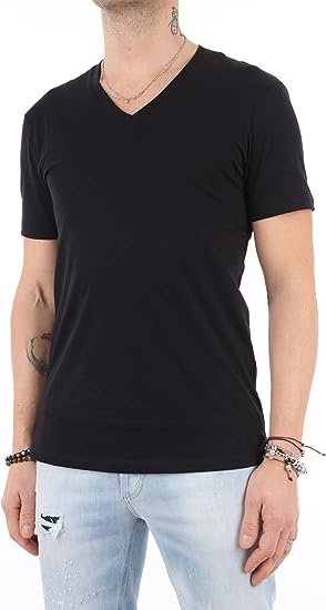 Men's Basic V Neck Tee