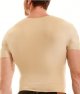 Men’s Slimming Compression Body Shaper V-Neck for Back Support