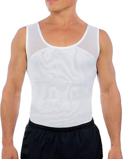 Men's Chest Compression Shirt to Hide Gynecomastia Shapewear
